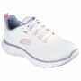 Chaussures de sport pour femme Skechers Flex Appeal 5.0 Blanc Rose | Tienda24 Tienda24.eu