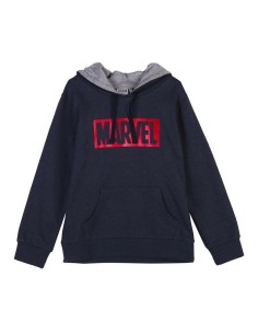 Felpa con Cappuccio Bambino Marvel Blu scuro da Marvel, Bambino - Ref: S0732470, Precio: €20.22, Descuento: %