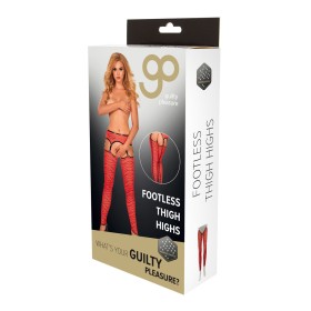 Medias Guilty Pleasure Rojo (L) de Guilty Pleasure, Calcetería - Ref: S9403269, Precio: 34,61 €, Descuento: %