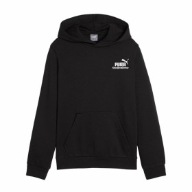 Sudadera con Capucha Unisex Puma Evostripe Youth Negro | Tienda24 Tienda24.eu