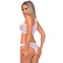 Ensemble de Lingerie Pink Lipstick Blanc (S/M) | Tienda24 - Global Online Shop Tienda24.eu