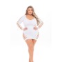 Vestido Pink Lipstick Blanco (L) | Tienda24 - Global Online Shop Tienda24.eu