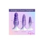 Anal plug XR Purple Silicone Set 3 Pieces | Tienda24 - Global Online Shop Tienda24.eu