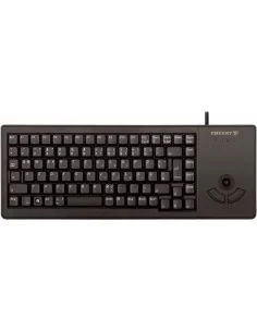 Clavier Trust Noir Noir/Argenté Espagnol Qwerty (Reconditionné B) | Tienda24 Tienda24.eu