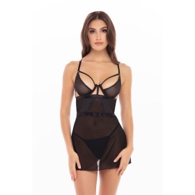 Ensemble de Lingerie Exposed Noir (L/XL) | Tienda24 - Global Online Shop Tienda24.eu