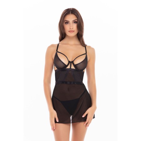 Ensemble de Lingerie René Rofé Noir (S/M) | Tienda24 - Global Online Shop Tienda24.eu