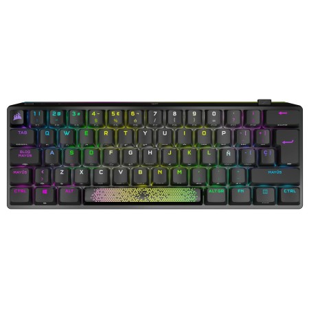 Teclado Gaming Corsair K70 Pro Mini Qwerty Español | Tienda24 Tienda24.eu