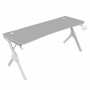 Tavolo Mars Gaming MGDXLW Mesa Gaming Ergonómica Blanco Grande Bianco