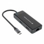 Hub USB Conceptronic DONN14G Noir Gris 100 W (1 Unité) | Tienda24 Tienda24.eu