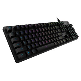 Clavier Logitech Blanc QWERTY | Tienda24 Tienda24.eu