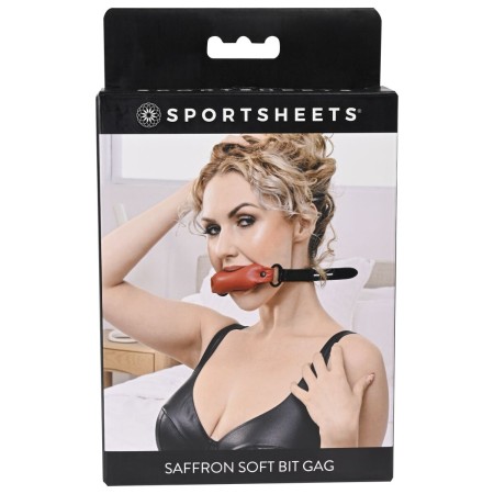 Bâillon Sportsheets Soft Noir/Rouge | Tienda24 - Global Online Shop Tienda24.eu