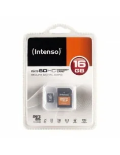 Carte Mémoire Micro SD avec Adaptateur INTENSO 3423492 256 GB Noir | Tienda24 Tienda24.eu