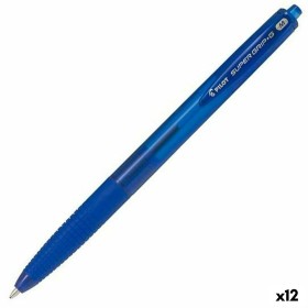 Crayon MP Noir Encre effaçable 0,7 mm (12 Unités) | Tienda24 Tienda24.eu