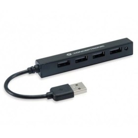 Hub USB Conceptronic HUBBIES15G Grau (1 Stück) | Tienda24 Tienda24.eu