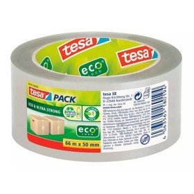 Adhesive Tape TESA Packaging Extra strong Transparent PVC 50 mm x 66 m (6 Units) | Tienda24 Tienda24.eu