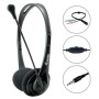 Headphones Belkin Chat Headset Black 2 m | Tienda24 Tienda24.eu