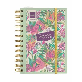 Agenda Finocam Negro A5 15,5 x 21,2 cm 2024-2025 | Tienda24 Tienda24.eu