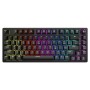 Keyboard Savio PHENIX Black QWERTY | Tienda24 Tienda24.eu