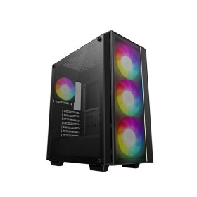 ATX Semi-tower Box Cooler Master Q300LV2-KGNN-S00 Black | Tienda24 Tienda24.eu