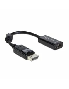 Adaptador DisplayPort para HDMI DELOCK Adaptador DisplayPort HDMI 13 cm Preto de DELOCK, Cabos DisplayPort - Ref: S0200550, P...