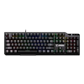 Teclado Savio PHENIX Negro QWERTY | Tienda24 Tienda24.eu