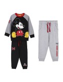 Kinder-Trainingsanzug Mickey Mouse Schwarz | Tienda24 Tienda24.eu