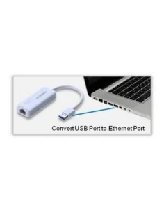 Adaptador Ethernet a USB 3.0 Edimax EU-4306 de Edimax, Tarjetas de red - Ref: S0200632, Precio: 20,15 €, Descuento: %