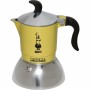 Cafetera Italiana Bialetti 29588 Amarillo Aluminio Acero 100 ml | Tienda24 Tienda24.eu