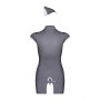 Stewardess Costume Grey S/M Obsessive Stewardess Grey by Obsessive, Costumes - Ref: M0400624, Price: 28,56 €, Discount: %