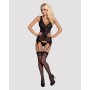 Corset Obsessive Emperita Noir S/M de Obsessive, Bustiers et corsets - Réf : M0400629, Prix : 25,88 €, Remise : %