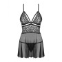 Babydoll Obsessive 838-BAB-1 Black S/M by Obsessive, Nightgowns - Ref: M0400640, Price: 25,88 €, Discount: %