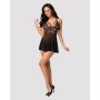 Babydoll Obsessive 838-BAB-1 Black S/M by Obsessive, Nightgowns - Ref: M0400640, Price: 25,88 €, Discount: %