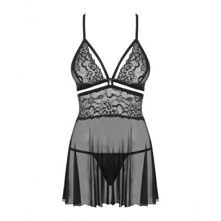 Babydoll Obsessive 838-BAB-1 Black L/XL by Obsessive, Nightgowns - Ref: M0400641, Price: 25,88 €, Discount: %