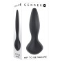 Plug Anal Gender X HIP TO BE SQUARE Preto (9,5 cm) | Tienda24 - Global Online Shop Tienda24.eu