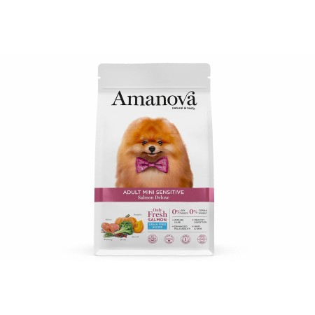 Hundefutter Amanova Adult Mini Sensitive Salmon | Tienda24 Tienda24.eu