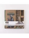 Set de Papelaria The Mandalorian 10 Peças Verde | Tienda24 Tienda24.eu