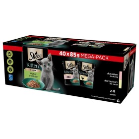 Aliments pour chat Brit Pouches Family Plate Poulet Dinde Veau Morue 12 x 100 g | Tienda24 Tienda24.eu