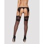 Strümpfe mit Strumpfband Obsessive 810-STO-1 Schwarz S/M von Obsessive, Strumpfwaren - Ref: M0400671, Preis: 8,58 €, Rabatt: %