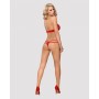 Set di Lingerie Obsessive 838-SET-3 Rosso L/XL di Obsessive, Completi intimi - Rif: M0400696, Prezzo: 16,78 €, Sconto: %