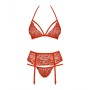 Ensemble de Lingerie Obsessive 838-SEG-3 Rouge L/XL | Tienda24 - Global Online Shop Tienda24.eu