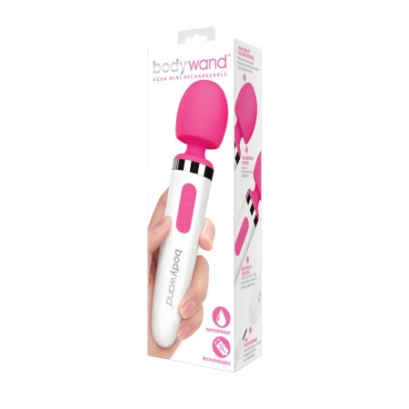 Aqua Mini Rechargeable Wand Massager Bodywand BW122 Pink | Tienda24 - Global Online Shop Tienda24.eu