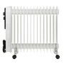 Oil-filled Radiator Adler AD 7819 White 2500 W | Tienda24 Tienda24.eu