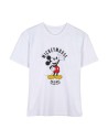 T-shirt à manches courtes femme Mickey Mouse Blanc | Tienda24 Tienda24.eu