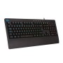 Teclado Gaming Logitech 920-008093 Qwerty Español Negro | Tienda24 Tienda24.eu