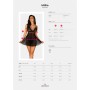 Nuisette & String Imperia L/XL Obsessive Idillia babydoll Noir | Tienda24 - Global Online Shop Tienda24.eu