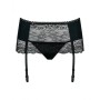 Cinta de Ligas Obsessive Miamor garter belt S/M Preto de Obsessive, Meias - Ref: M0400717, Preço: 14,02 €, Desconto: %