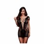 Mini Vestito di Pizzo Corset Front Taglia Unica Baci Lingerie BLW3126 Nero (Taglia unica) | Tienda24 - Global Online Shop Tienda24.eu