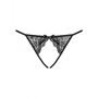 Braguita Obsessive Miamor crotchless panties L/XL Negro Encaje de Obsessive, Braguitas - Ref: M0400722, Precio: 8,58 €, Descu...