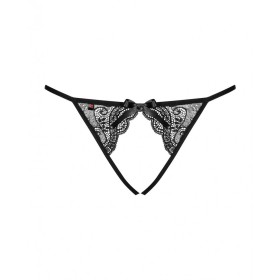 Braguita Obsessive Miamor crotchless panties L/XL Negro Encaje de Obsessive, Braguitas - Ref: M0400722, Precio: 8,58 €, Descu...