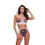 Conjunto de Lencería con Encaje Baci Lingerie Floral & Lace Gris (M/L) | Tienda24 - Global Online Shop Tienda24.eu